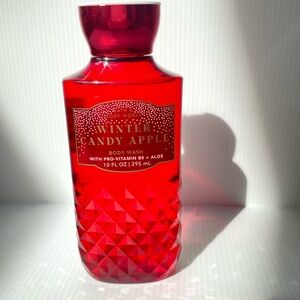BATH & BODY WORKS Winter Candy Apple Body Wash 10 Oz